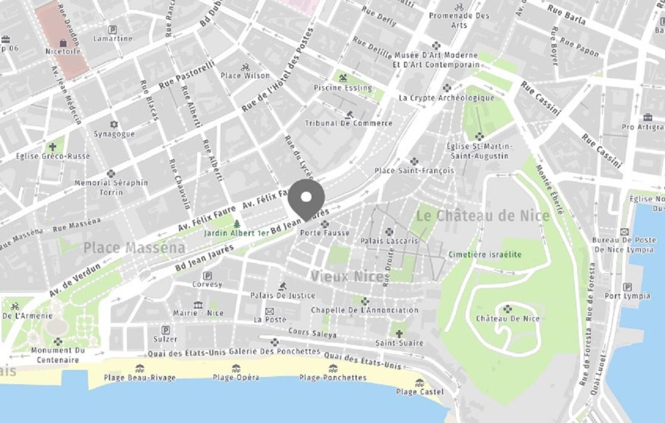 Aparthotel Riviera - Nice Cote D'Azur - Old Town - Promenade Des Anglais Екстериор снимка