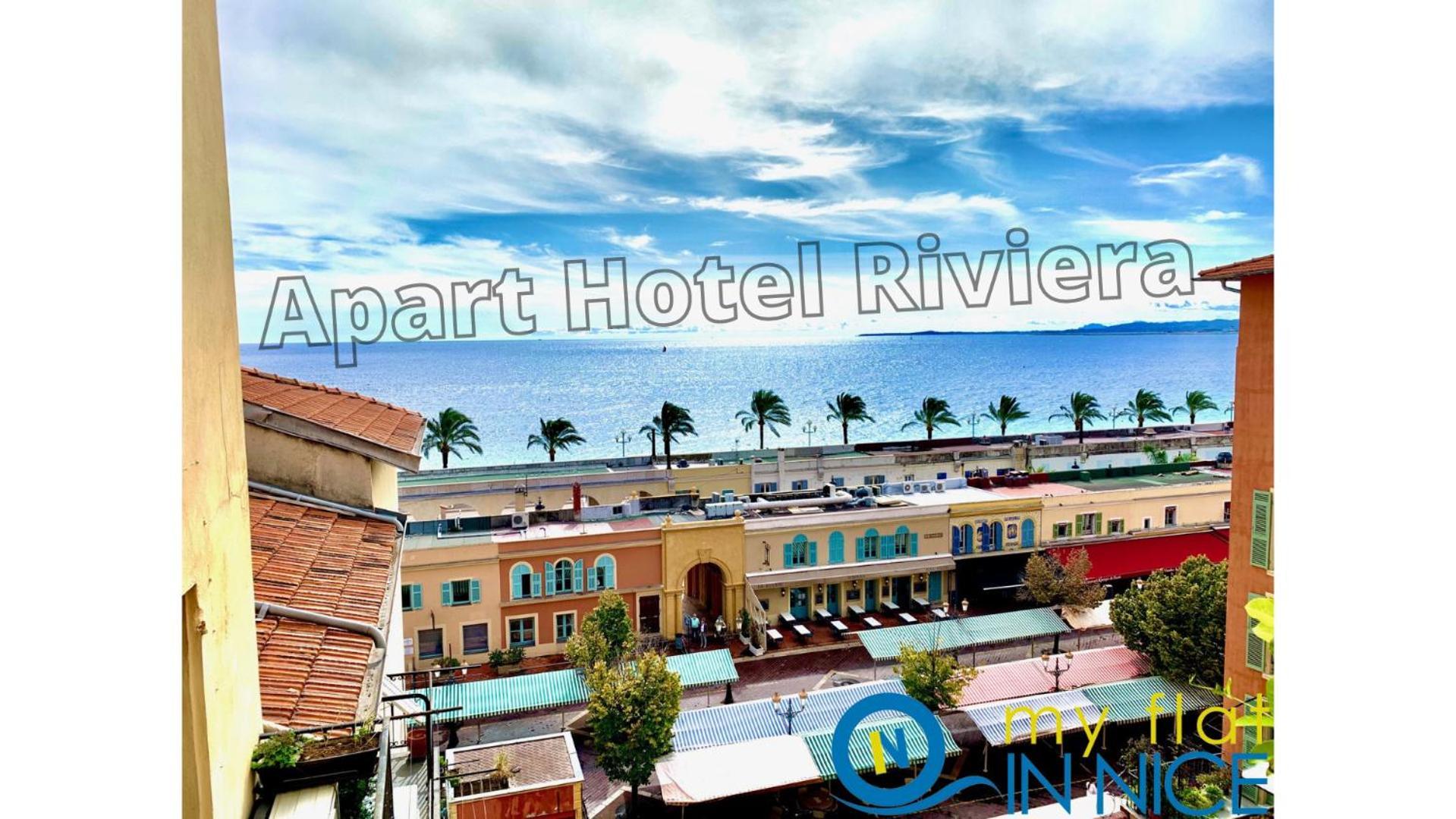Aparthotel Riviera - Nice Cote D'Azur - Old Town - Promenade Des Anglais Екстериор снимка